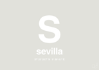 plakat: byplakat sevilla med koordinater - painters white-Byer-A1two3