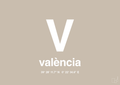 plakat: byplakat valencia med koordinater - creamy mushroom-Byer-A1two3