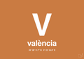 plakat: byplakat valencia med koordinater - rumba orange-Byer-A1two3