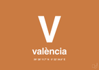 plakat: byplakat valencia med koordinater - rumba orange-Byer-A1two3