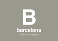 plakat: byplakat barcelona med koordinater - battleship gray-Byer-A1two3