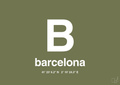 plakat: byplakat barcelona med koordinater - secret meadow-Byer-A1two3