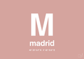 plakat: byplakat madrid med koordinater - bubble shell-Byer-A1two3