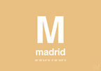 plakat: byplakat madrid med koordinater - charismatic-Byer-A1two3