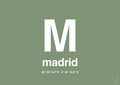 plakat: byplakat madrid med koordinater - jade-Byer-A1two3