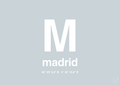 plakat: byplakat madrid med koordinater - light drizzle-Byer-A1two3