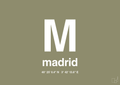 plakat: byplakat madrid med koordinater - misty forrest-Byer-A1two3