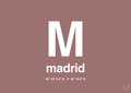 plakat: byplakat madrid med koordinater - plum-Byer-A1two3