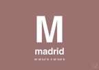 plakat: byplakat madrid med koordinater - plum-Byer-A1two3