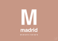 plakat: byplakat madrid med koordinater - powder-Byer-A1two3
