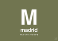 plakat: byplakat madrid med koordinater - secret meadow-Byer-A1two3
