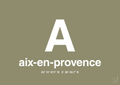 plakat: byplakat aix-en-provence med koordinater - misty forrest-Byer-A1two3