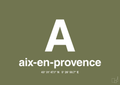 plakat: byplakat aix-en-provence med koordinater - secret meadow-Byer-A1two3