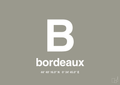 plakat: byplakat bordeaux med koordinater - battleship gray-Byer-A1two3