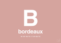plakat: byplakat bordeaux med koordinater - bubble shell-Byer-A1two3