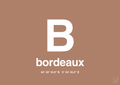 plakat: byplakat bordeaux med koordinater - cider spice-Byer-A1two3