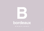 plakat: byplakat bordeaux med koordinater - dusty lilac-Byer-A1two3