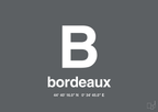 plakat: byplakat bordeaux med koordinater - graphic charcoal-Byer-A1two3
