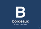 plakat: byplakat bordeaux med koordinater - lapis blue-Byer-A1two3