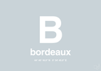 plakat: byplakat bordeaux med koordinater - light drizzle-Byer-A1two3