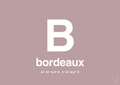 plakat: byplakat bordeaux med koordinater - light rose-Byer-A1two3