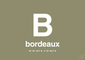 plakat: byplakat bordeaux med koordinater - misty forrest-Byer-A1two3