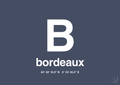Byplakat bordeaux med koordinater - petrol-Byer-A1two3