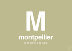 plakat: byplakat montpellier med koordinater - back to nature-Byer-A1two3