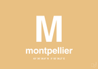 plakat: byplakat montpellier med koordinater - charismatic-Byer-A1two3
