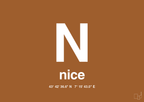 plakat: byplakat nice med koordinater - cognac-Byer-A1two3