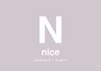 plakat: byplakat nice med koordinater - dusty lilac-Byer-A1two3