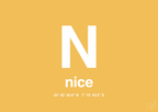 plakat: byplakat nice med koordinater - honeycomb-Byer-A1two3
