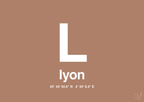 plakat: byplakat lyon med koordinater - cider spice-Byer-A1two3