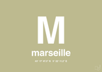 plakat: byplakat marseille med koordinater - back to nature-Byer-A1two3