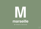 plakat: byplakat marseille med koordinater - jade-Byer-A1two3