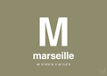 plakat: byplakat marseille med koordinater - misty forrest-Byer-A1two3