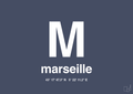 Byplakat marseille med koordinater - petrol-Byer-A1two3