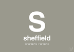 plakat: byplakat sheffield med koordinater - battleship gray-Byer-A1two3