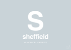 plakat: byplakat sheffield med koordinater - light drizzle-Byer-A1two3