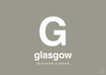 plakat: byplakat glasgow med koordinater - battleship gray-Byer-A1two3