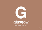plakat: byplakat glasgow med koordinater - cider spice-Byer-A1two3