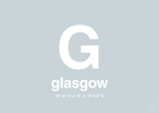 plakat: byplakat glasgow med koordinater - light drizzle-Byer-A1two3