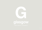 plakat: byplakat glasgow med koordinater - painters white-Byer-A1two3