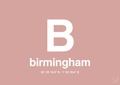 plakat: byplakat birmingham med koordinater - bubble shell-Byer-A1two3