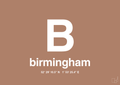 plakat: byplakat birmingham med koordinater - cider spice-Byer-A1two3