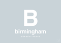 plakat: byplakat birmingham med koordinater - light drizzle-Byer-A1two3