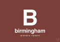 plakat: byplakat birmingham med koordinater - red pepper-Byer-A1two3