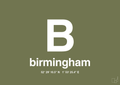 plakat: byplakat birmingham med koordinater - secret meadow-Byer-A1two3