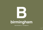plakat: byplakat birmingham med koordinater - secret meadow-Byer-A1two3