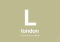 plakat: byplakat london med koordinater - back to nature-Byer-A1two3
